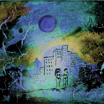 Apokalypseweiber blau